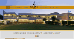 Desktop Screenshot of grandhotelagra.com